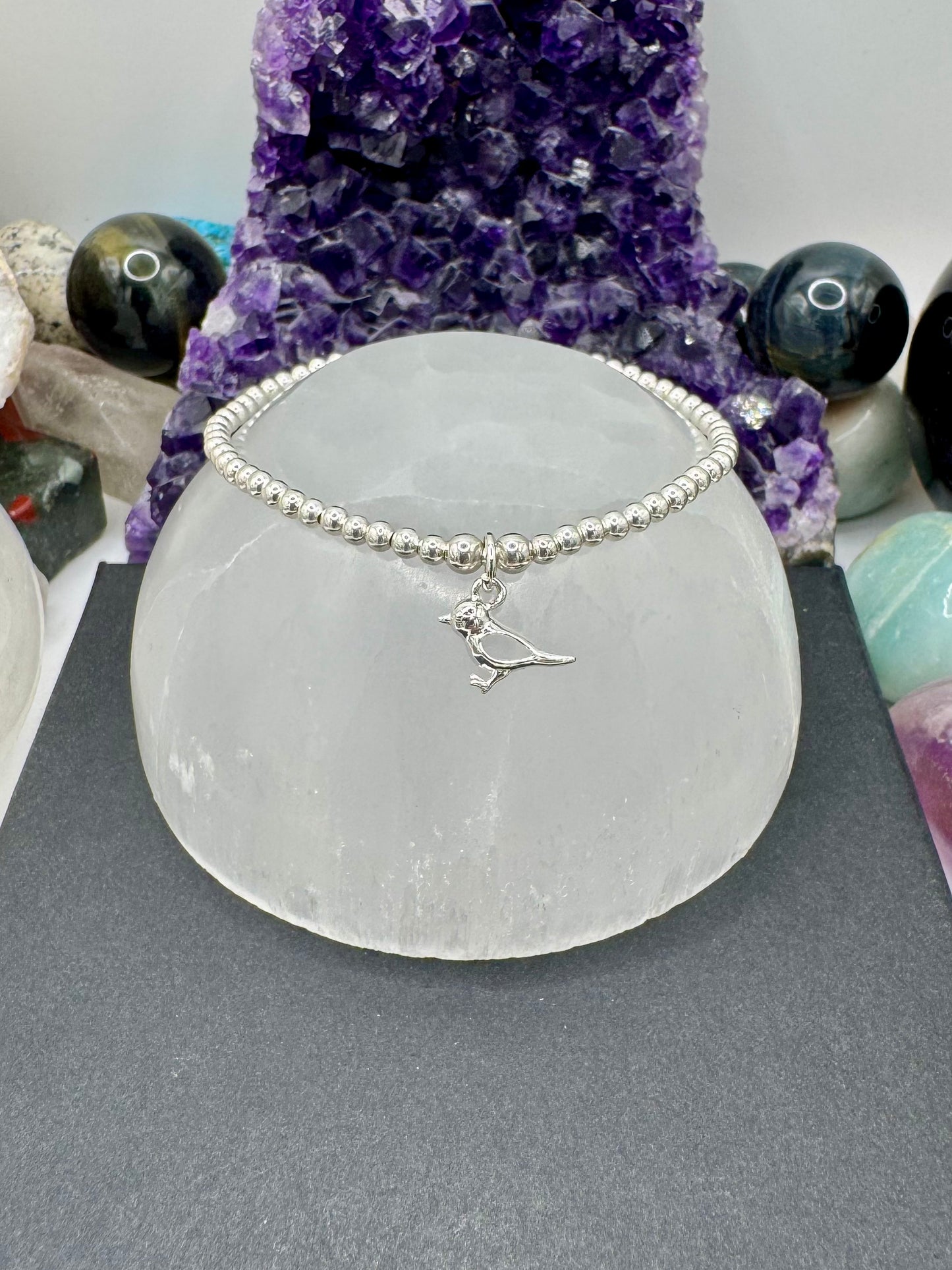 STERLING SILVER SPARROW BRACELET