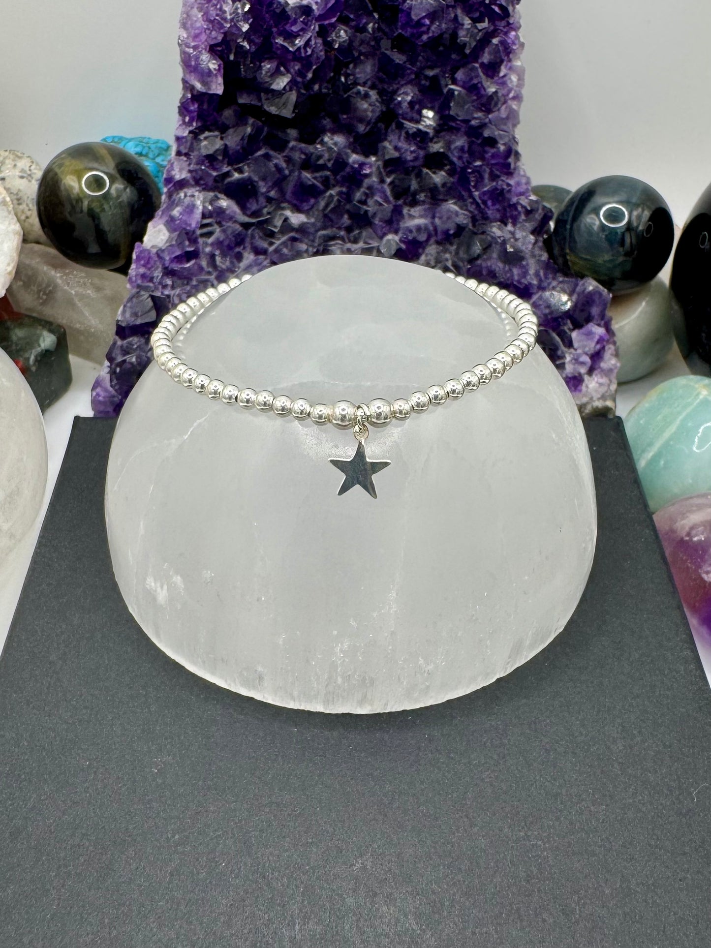 STERLING SILVER STAR BRACELET