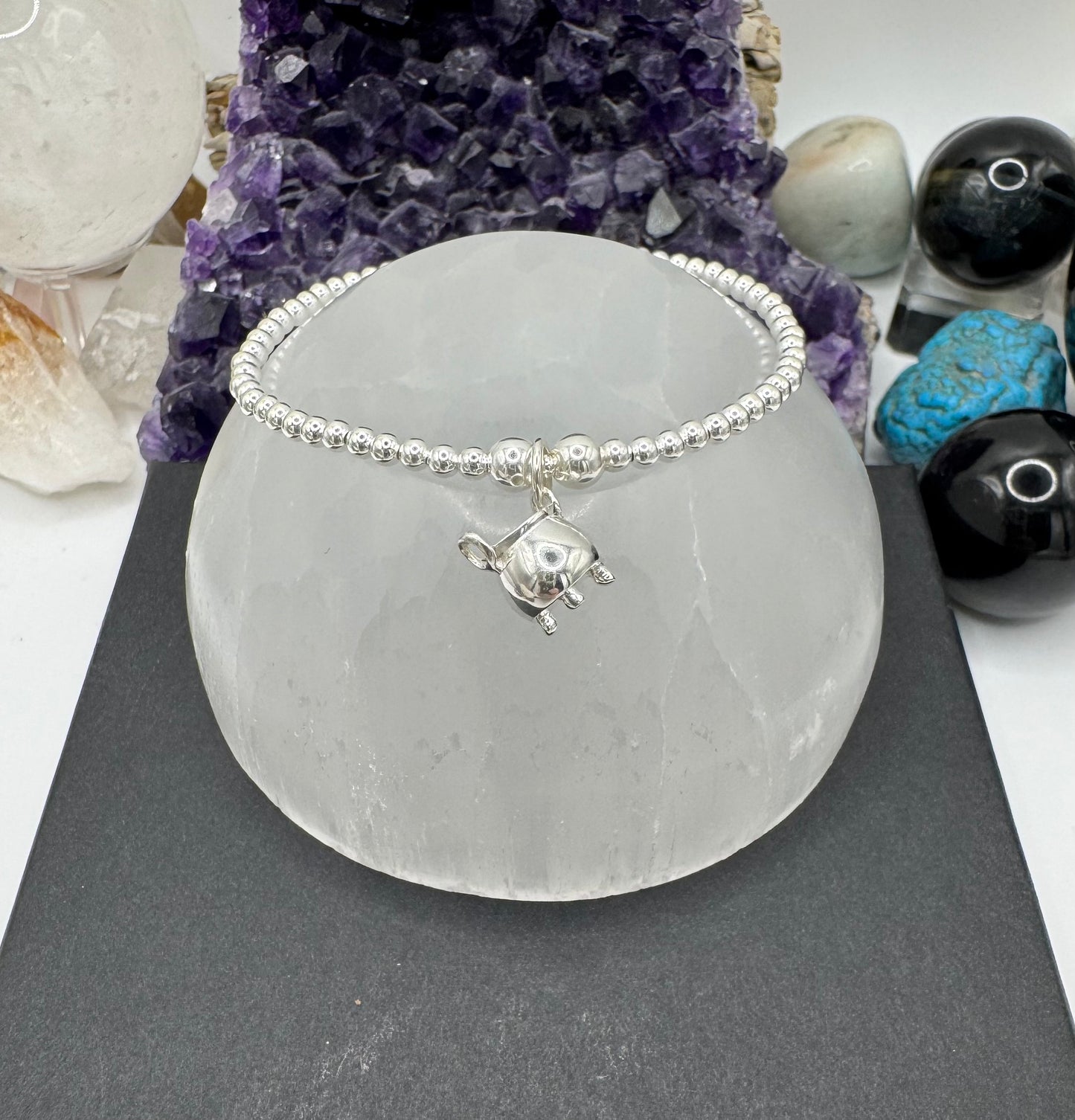 STERLING SILVER CAULDRON BRACELET