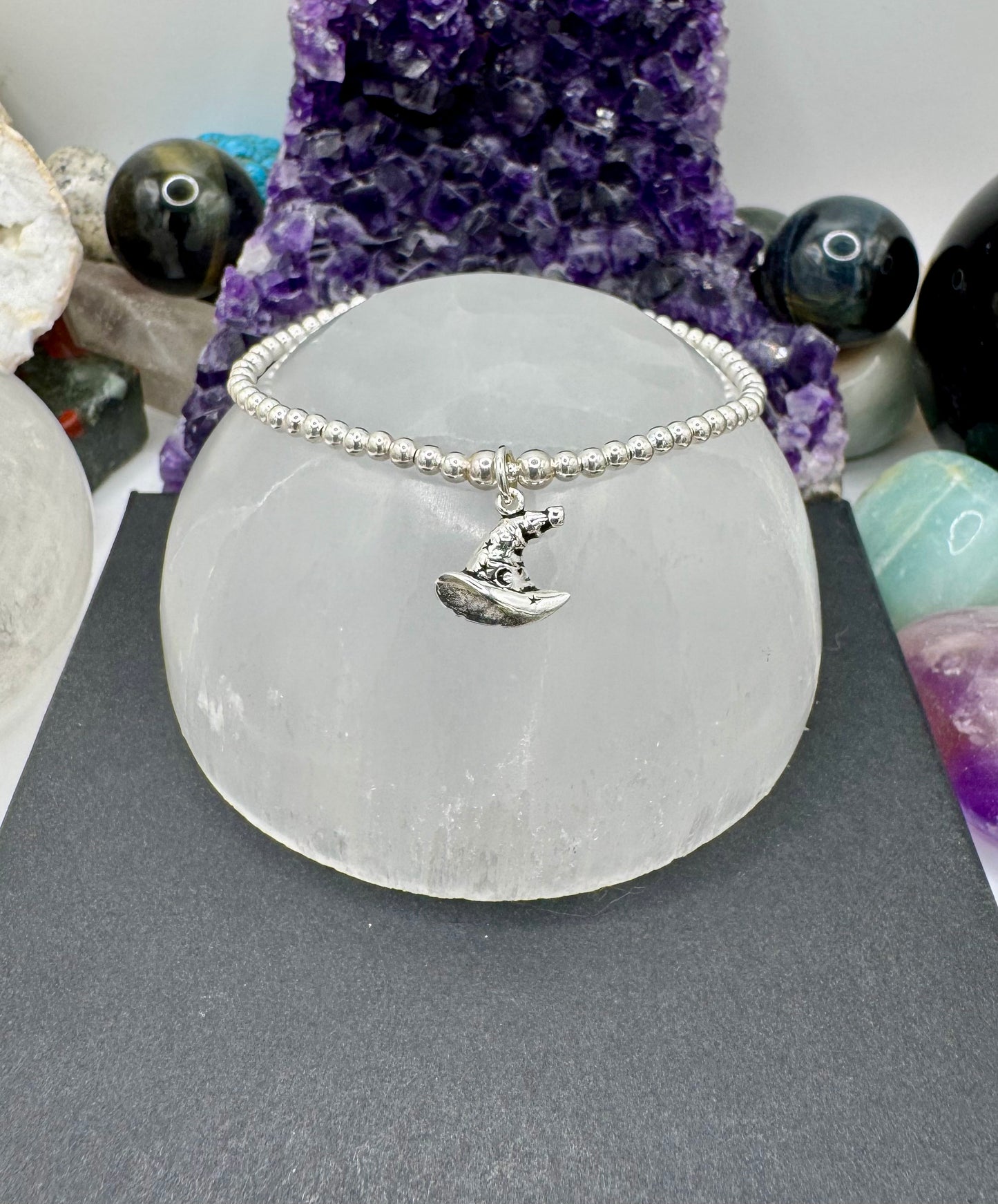 STERLING SILVER WITCH HAT BRACELET