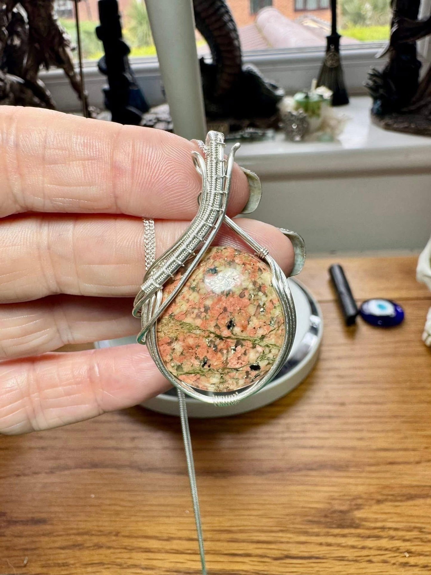 UNAKITE NECKLACE