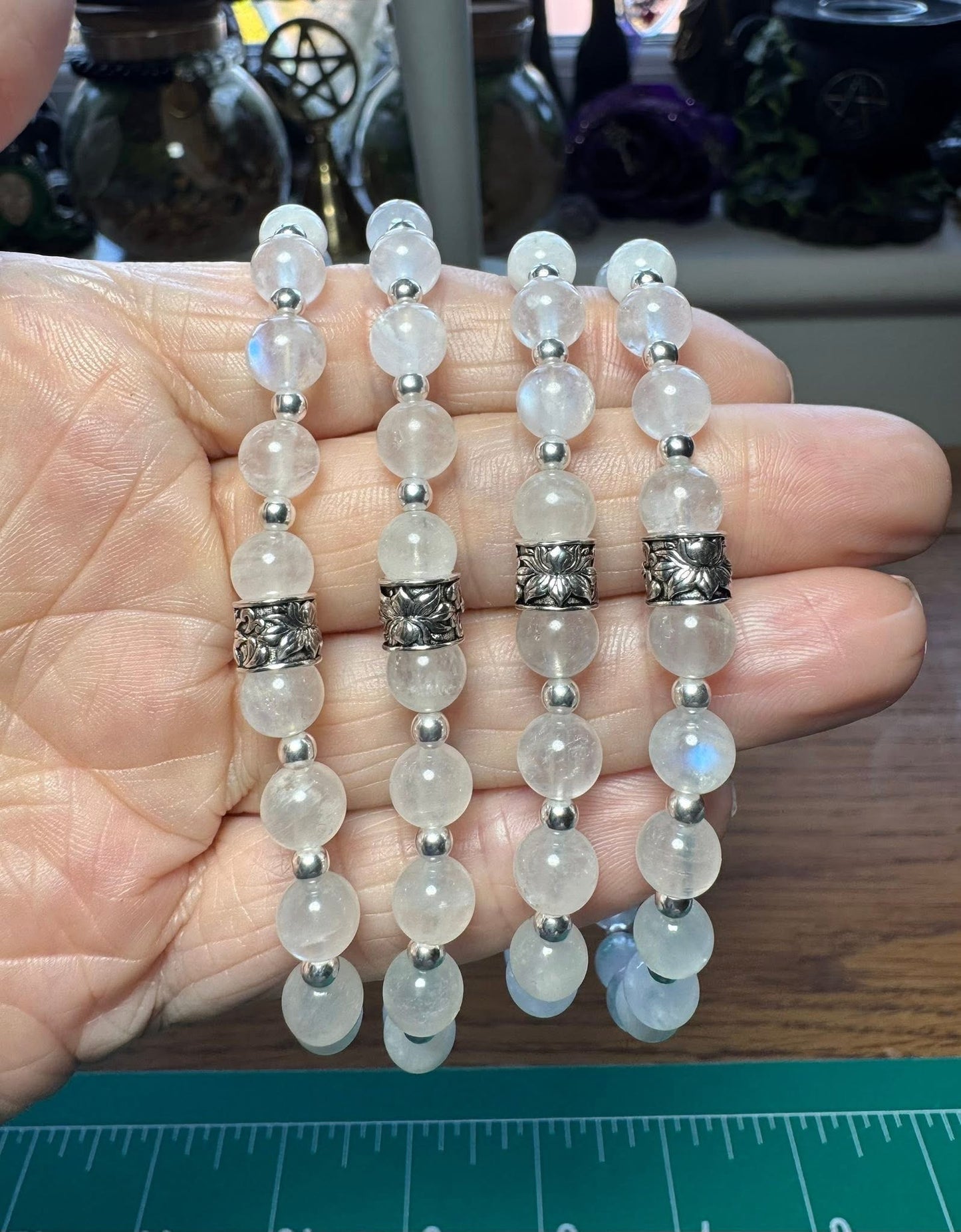 RAINBOW MOONSTONE BRACELETS