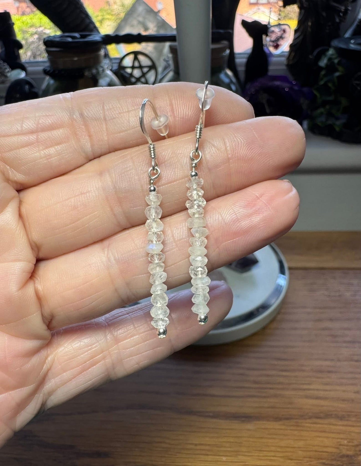 MOONSTONE EARRINGS