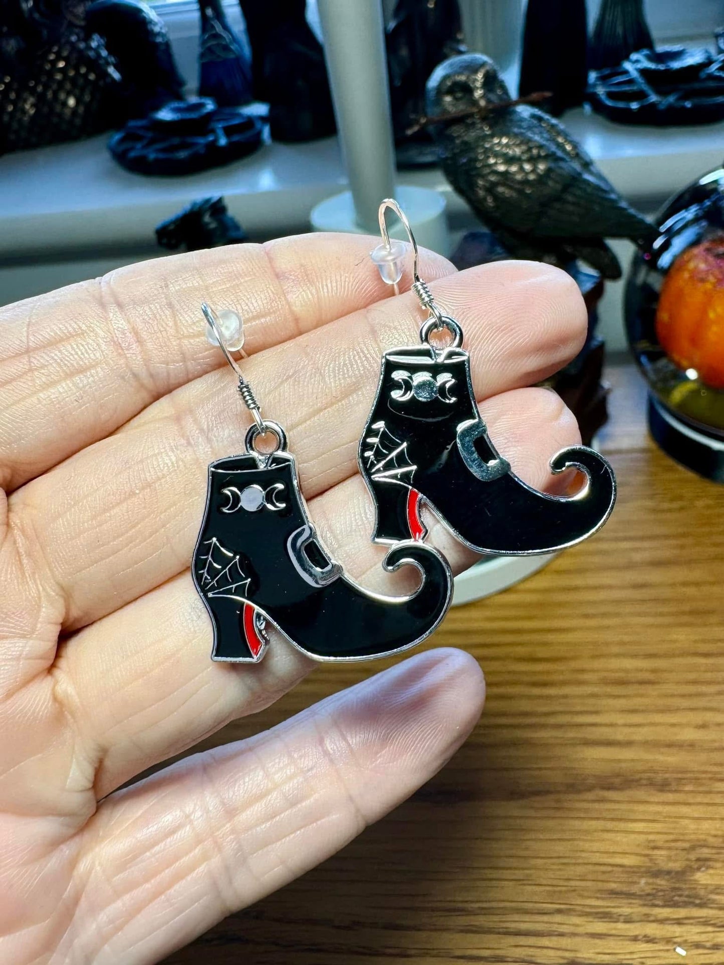 WITCHES BOOTS EARRINGS