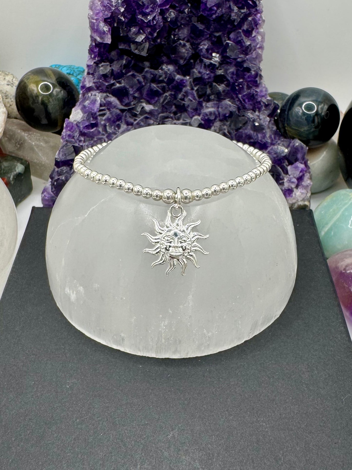STERLING SILVER SUN BRACELET