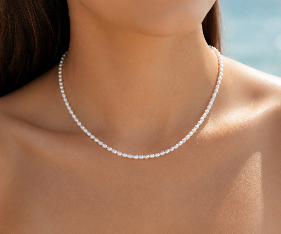 FRESHWATER PEARL CHOKER/NECKLACE