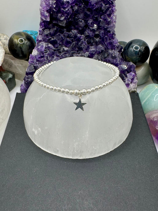 STERLING SILVER STAR BRACELET
