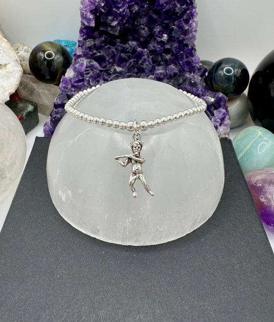 STERLING SILVER PAN BRACELET