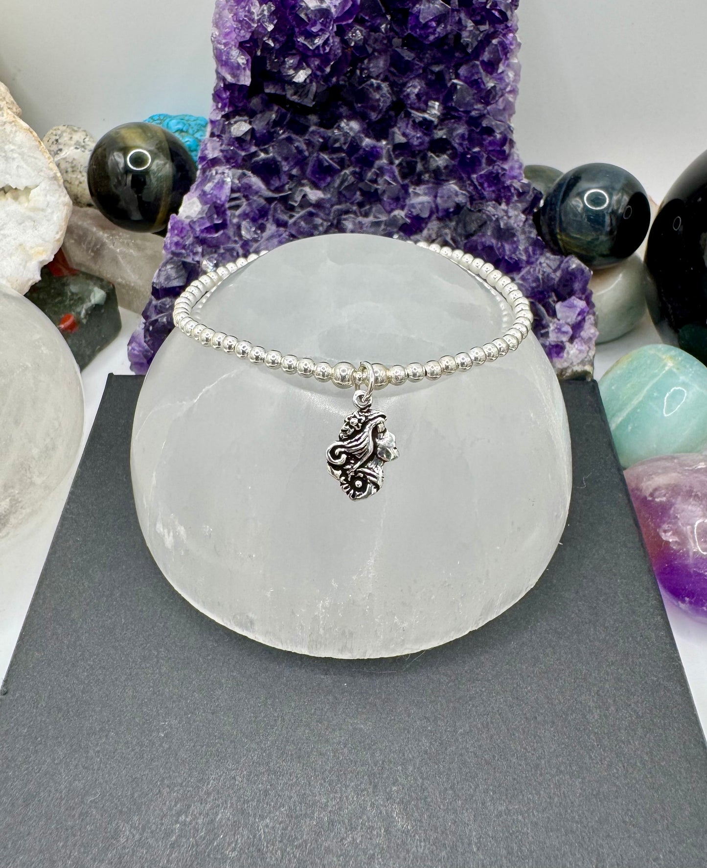 STERLING SILVER MAIDEN BRACELET