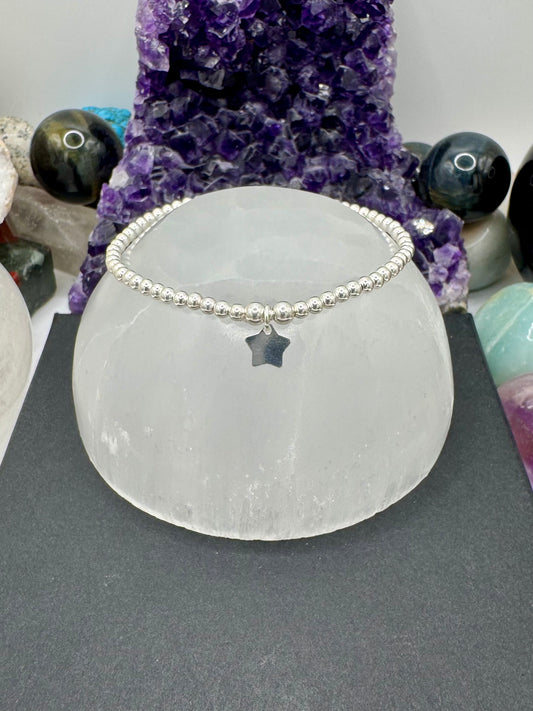 STERLING SILVER STAR BRACELET