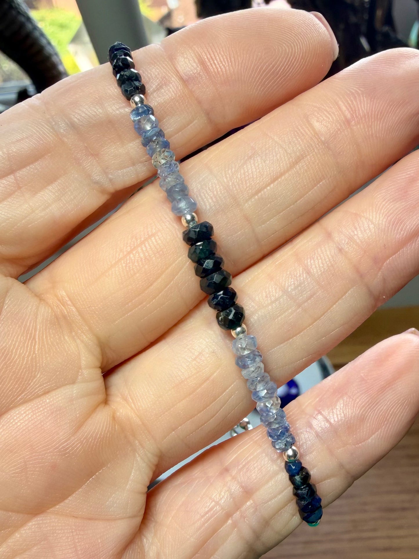 SAPPHIRE ADJUSTABLE BRACELET