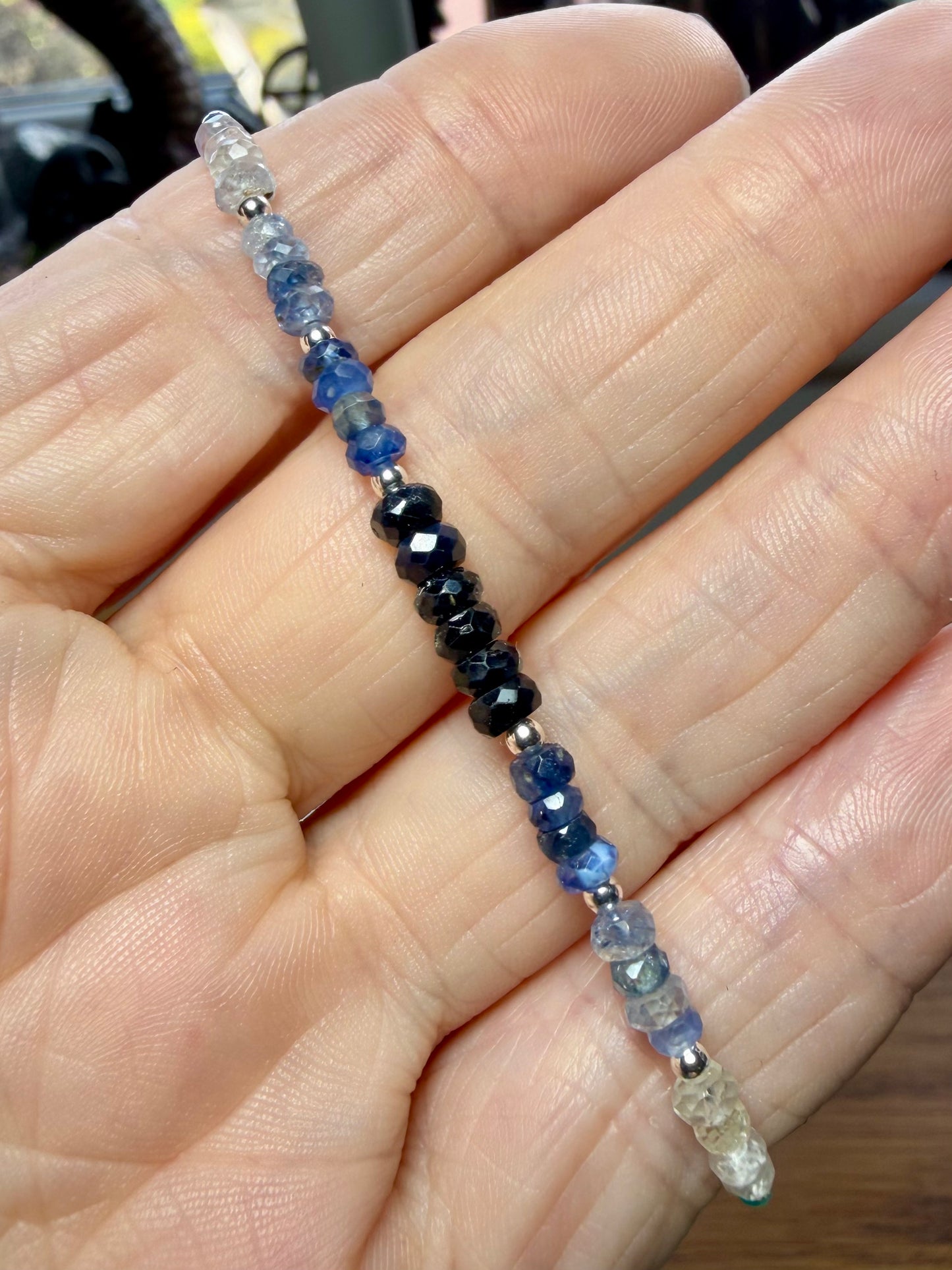 SAPPHIRE ADJUSTABLE BRACELET