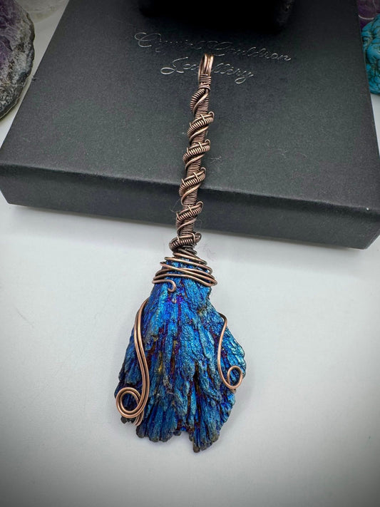 KYANITE BESSOM / BROOMSTICK