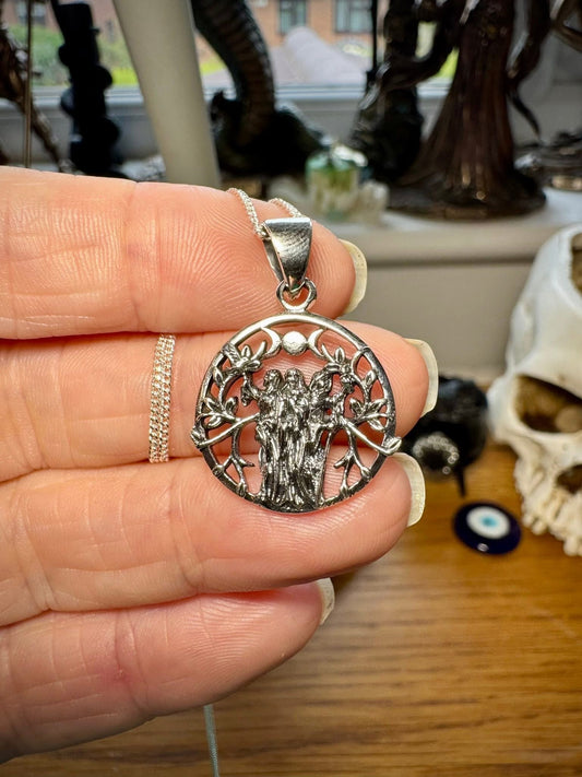 MAIDEN, MOTHER, CRONE NECKLACE