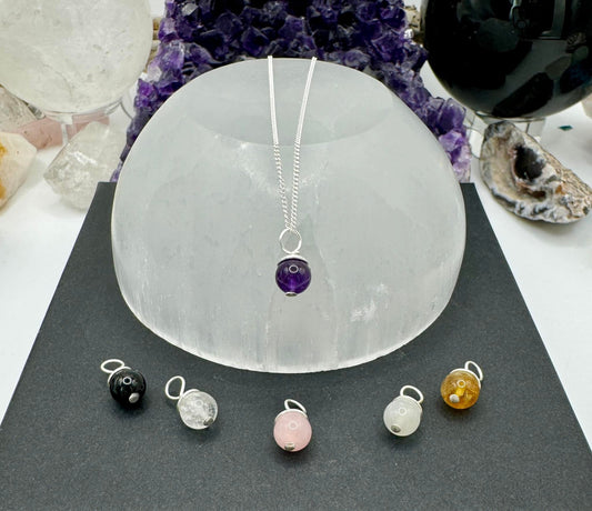 BEGINNERS / MUST HAVE STERLING SILVER GEMSTONE NECKLACE SET