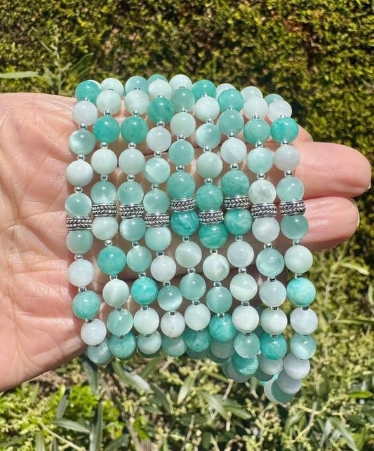 GARNIERITE BRACELETS (AKA GREEN/BLUE MOONSTONE
