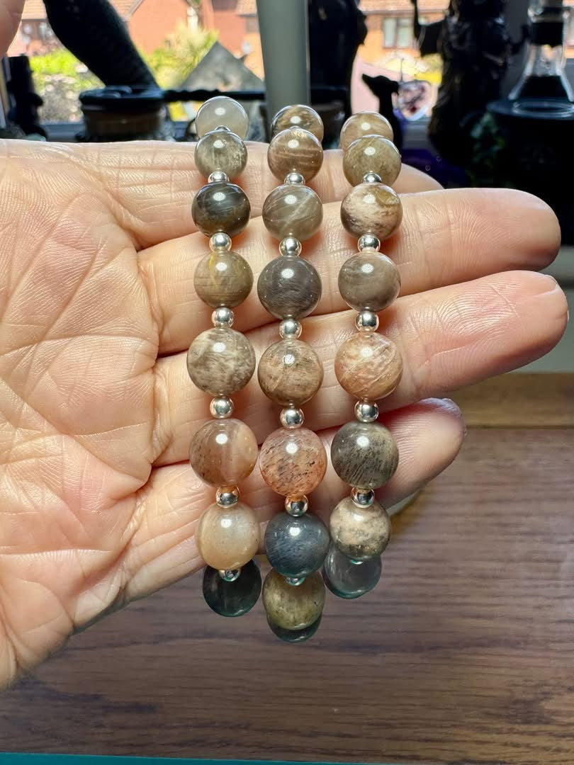 BLACK MOONSTONE BRACELETS