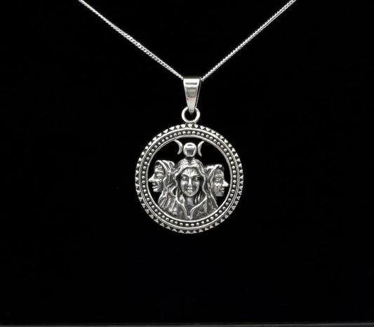 MAIDEN, MOTHER, CRONE NECKLACE