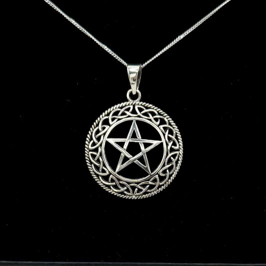 DECORATIVE PENTACLE NECKLACE