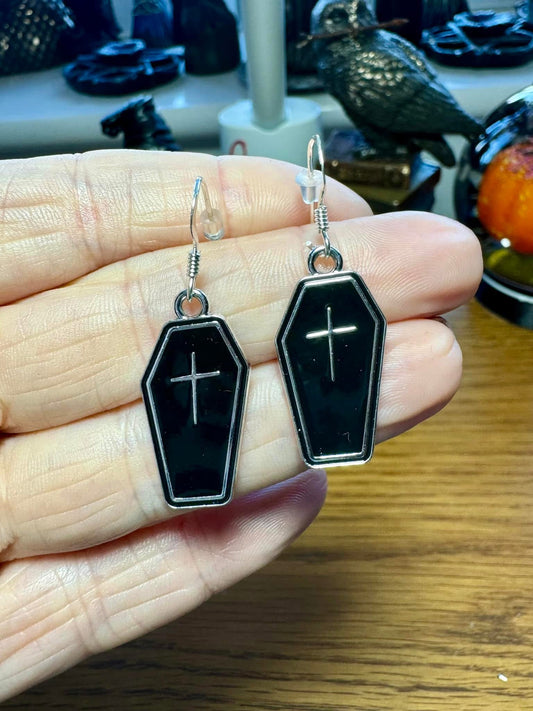 COFFIN EARRINGS