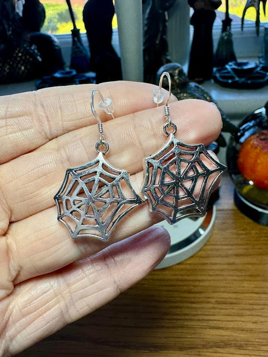 SPIDERS WEBS EARRINGS