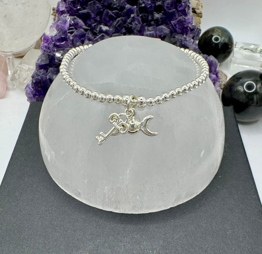 STERLING SILVER HEKATE BRACELET