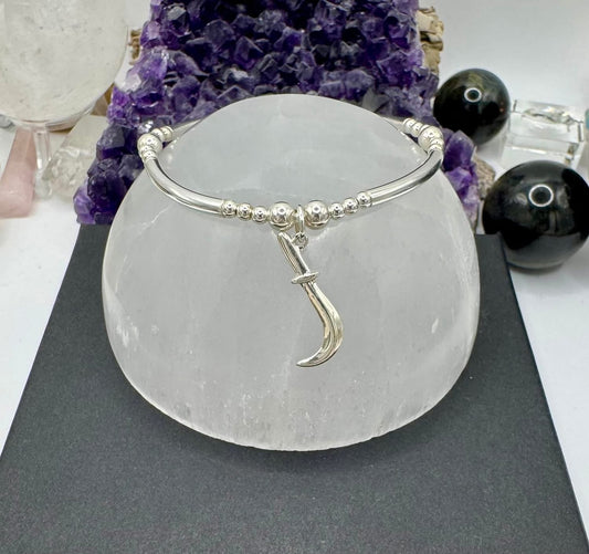 STERLING SILVER BOLINE BRACELET