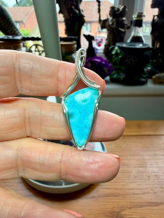 LARIMAR PENDANT
