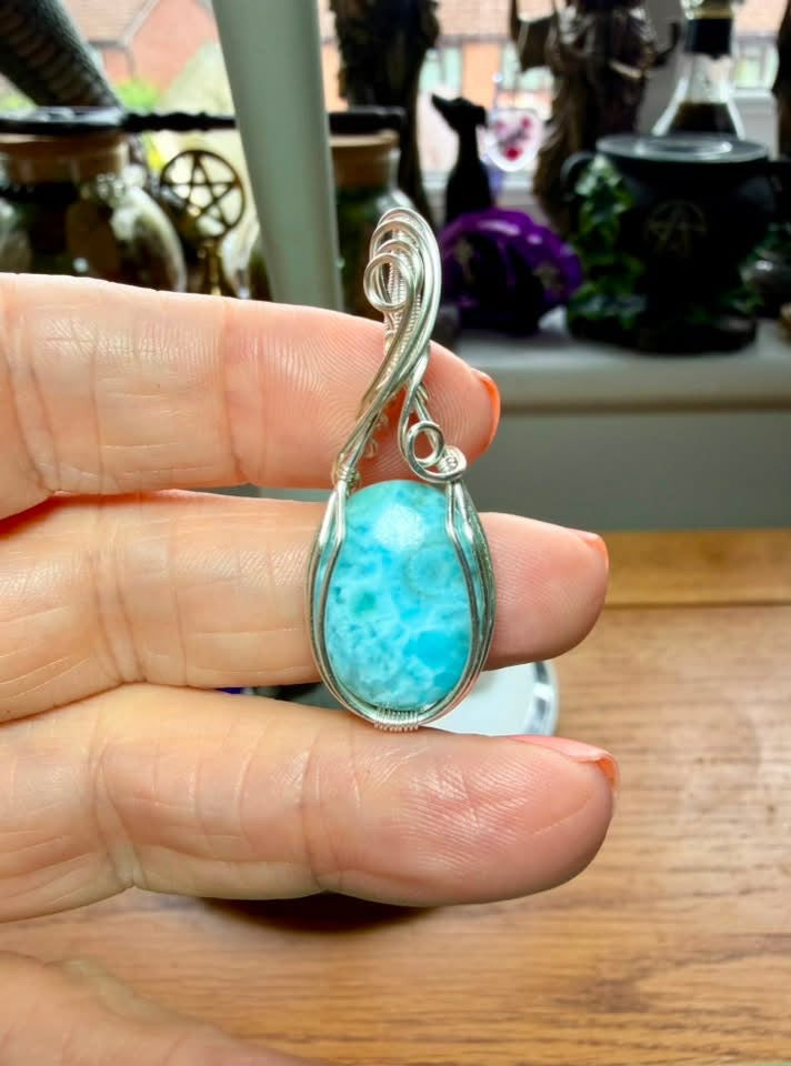 LARIMAR PENDANT