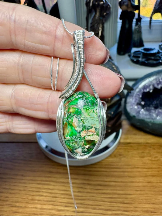 IMPERIAL JASPER NECKLACE