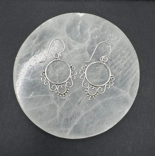 STERLING SILVER ‘BOHO’ EARRINGS