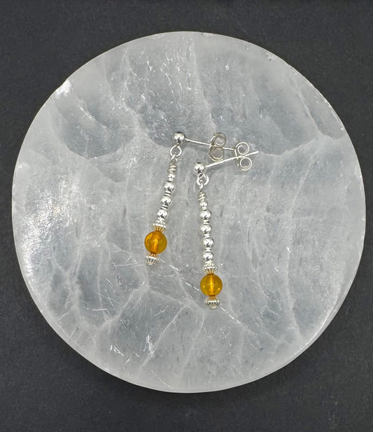 HONEY AMBER EARRINGS